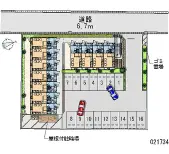 ★手数料０円★土浦市東真鍋町　月極駐車場（LP）